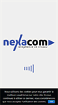 Mobile Screenshot of nexacom.fr